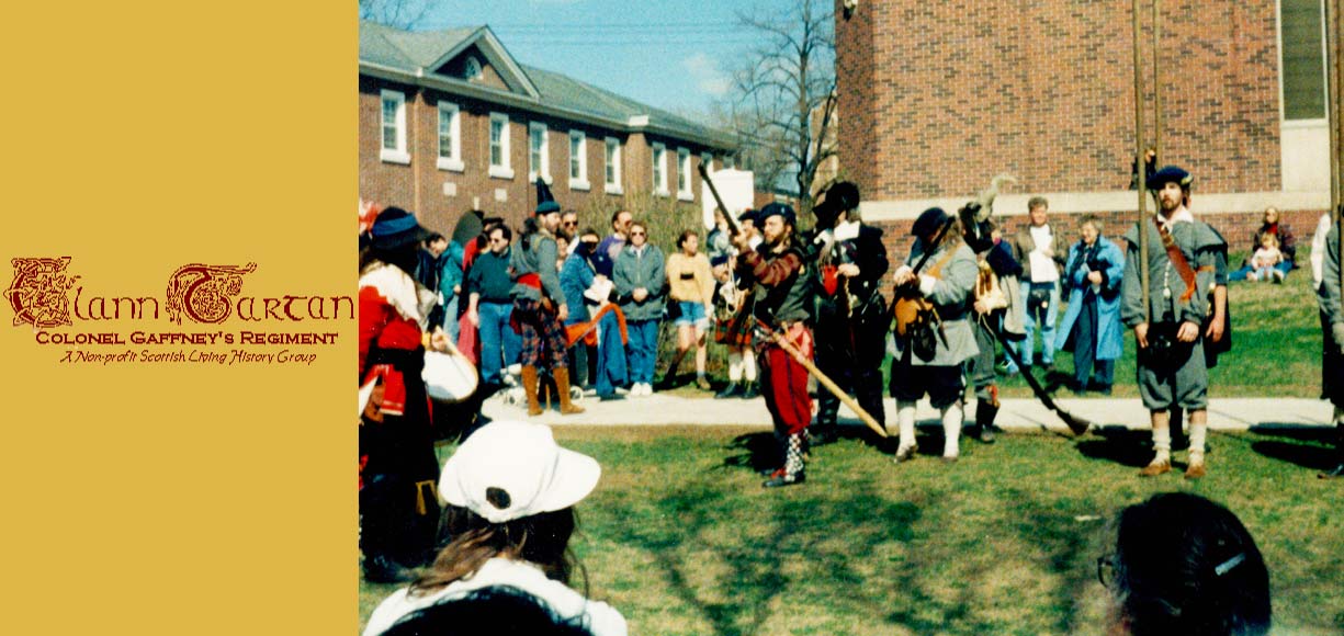 pikes and muskets drill together banner