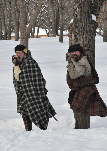 pikemen in winter