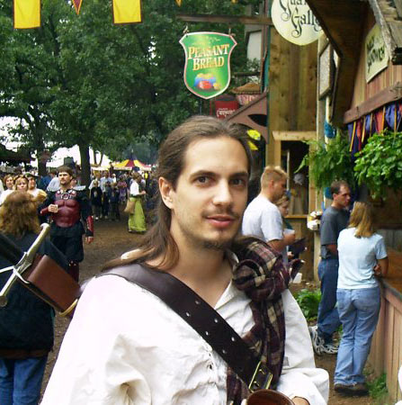 soldier at a renaissance festival